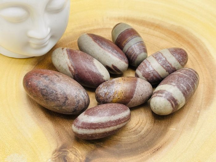 Shiva lingam Stone | Shiva Pocket Stone | Lingam Stone | Crystal for Protection | Sacred Stone from Narmada River| Healing Crystal