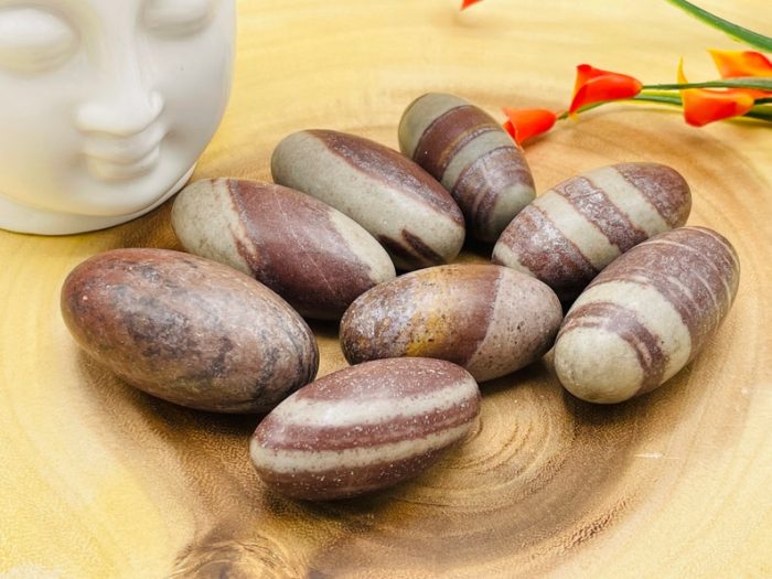 Shiva lingam Stone | Shiva Pocket Stone | Lingam Stone | Crystal for Protection | Sacred Stone from Narmada River| Healing Crystal