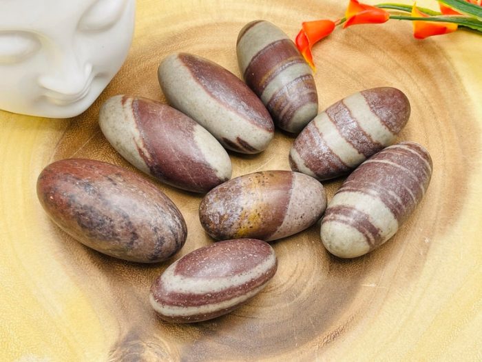 Shiva lingam Stone | Shiva Pocket Stone | Lingam Stone | Crystal for Protection | Sacred Stone from Narmada River| Healing Crystal