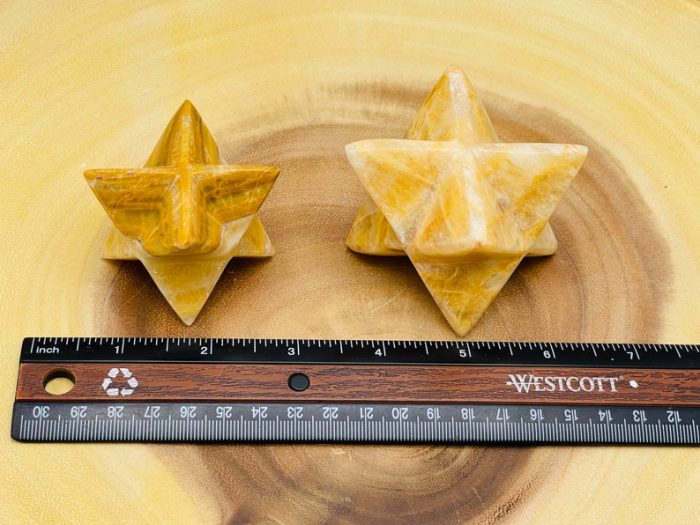 Yellow Onyx Merkaba