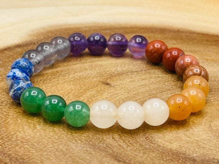 7 Chakra Crystals Stones Bracelets | Beautiful Healing Jewelry | Chakra Jewelry | Reiki Stones | Healing Crystal Bracelet