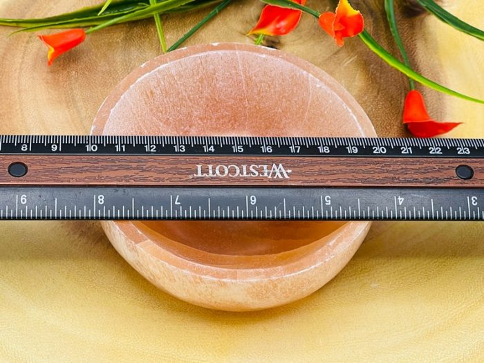 Orange Selenite Bowl