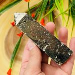 Pyrite Obelisk, Fools Gold, Pyrite Pointer, Healing Crystal Tower, Powerful Protection Stone,  Mental Stability, Strength & Stamina, 4 inch