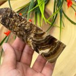 Root Beer Calcite Obelisk | Chocolate Calcite Tower | Calcite Point |  Handmade | Crystal Obelisk | Healing Crystal | Reiki | Metaphysical