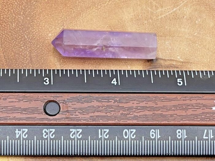 Amethyst Pointer | Amethyst Pointer wand | Amethyst Terminated Point | Crystal Point | Healing Crystal Tower | Metaphysical 1.5 Inch