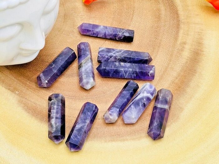 Amethyst Pointer | Amethyst Pointer wand | Amethyst Terminated Point | Crystal Point | Healing Crystal Tower | Metaphysical 1.5 Inch