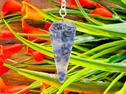 Sodalite Point Pendulum