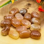 Honey Caramel Calcite Tumbled Stones | Handmade | Polished Stones | Polished Gemstones | Healing Crystals & Stones| Meditation | Reiki