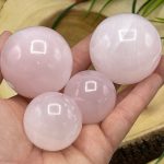 Fluorescent Rose Pink Mangano Calcite Sphere | Pink Calcite Sphere | Crystal Sphere | Crystal Ball | Healing Crystal | Home Decor