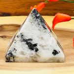 Rainbow Moonstone Crystal Pyramid | Moonstone Pointer | Healing Crystal | Moonstone Metaphysical Chakra Crystal | Pyramid | 2 inch
