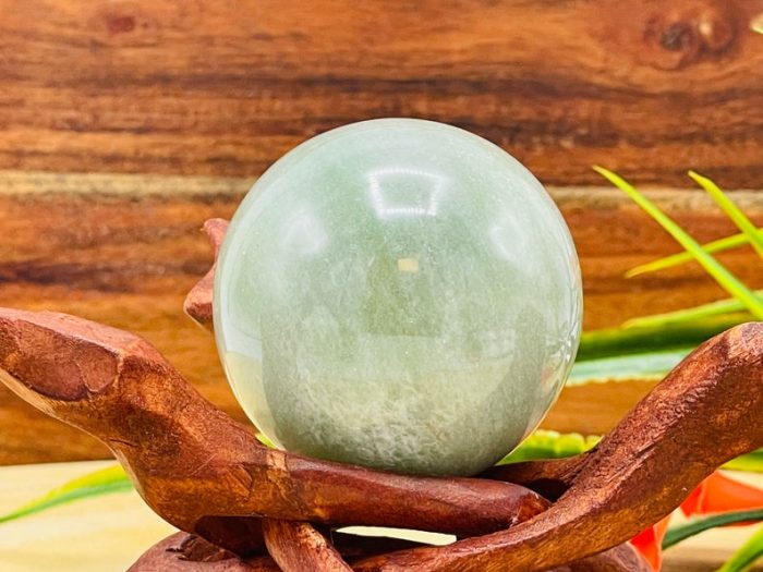 Green Aventurine Sphere | Green Aventurine Stone | Polished Gemstone | Healing Crystals & Stone | Chakra Sphere | Chakra Stone | Reiki Ball