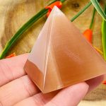 Caramel Honey Pyramid | Crystal Pyramid | Handmade Crystal | Healing Pyramid | Metaphysical Pyramid | Meditation | Home Decor