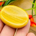 Yellow Aventurine Worry Stone | Yellow Aventurine Crystal Stone | Pocket Worry Stone | Metaphysical Healing Chakra Stone | Reiki Crystal