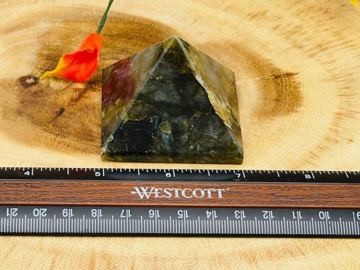 Labradorite Pyramid | Crystal Pyramid | Labradorite Gemstone Pyramid | Healing Crystal & Stone | Stone of Protection | Chakra Stone | 2"