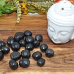 Supreme Quality Black Obsidian Tumbled Stones | Black Obsidian Tumbled Crystals | Hand Polished Pocket Stone | Reiki | Meditation