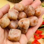 Sunstone Tumbled Stone | Sunstone Polished Chakra Gemstones | Healing Crystals & Stones | Tumbled Crystals | Meditation | Reiki Rock Crystal