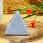 Angelite Crystal Pyramid | Healing Crystal | Reiki Stone | Angelite Pointer | Metaphysical | Crystal Grid | Blue Angelite Reiki Crystal