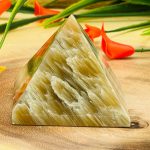 Cat Eye Pyramid | Cat's Eye Crystal Pyramid | Chakra Stone | Cleansing & Balance | Metaphysical | Massage Stone | Cat Eye Pointer