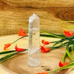 Clear quartz Obelisk | Clear Quartz Tower | Clear Quartz Crystal Point | Reiki Tool | Healing Crystal | Stress Reliever | Crystal Tower | 4"