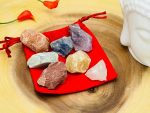 Chakra Stones Chunk Set With Velvet Pouch