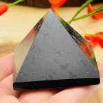 Black Tourmaline Crystal Pyramid | Healing Crystal | Reiki Stone | Black Tourmaline Pointer | Metaphysical | Shrine Decor