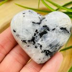 Rainbow Moonstone Heart | Rainbow Moonstone Crystal | Chakra Healing Gemstone | Cleansing & Balancing | Moonstone Metaphysical Crystal