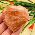 Red Aventurine Heart Stones | Red Aventurine Crystal Heart | Healing Stone | Stone of Intelligence & Creativity | Chakra Stone