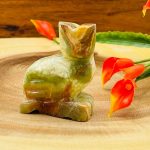 Multi Green Onyx Owl Figurine | Green Onyx Crystal Owl | Metaphysical | Healing Crystal | Sacred Animal | 2 inch