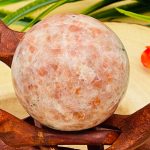 Sunstone Sphere | Sunstone Crystal Ball | Crystal Chakra Reiki Sphere | Cleansing & Balance | Meditation