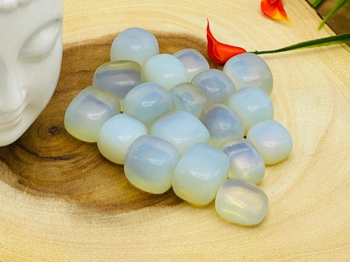 Top Quality Opalite Tumbled Stones | Opalite Crystals | Peace and Love | Chakra Stones | Healing Crystals | Metaphysical | Reiki | Handmade