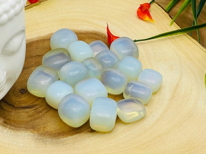 Top Quality Opalite Tumbled Stones | Opalite Crystals | Peace and Love | Chakra Stones | Healing Crystals | Metaphysical | Reiki | Handmade