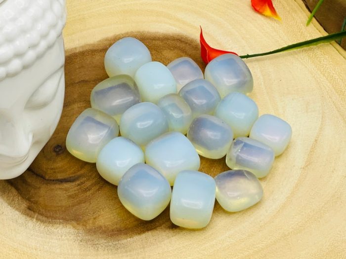 Top Quality Opalite Tumbled Stones | Opalite Crystals | Peace and Love | Chakra Stones | Healing Crystals | Metaphysical | Reiki | Handmade