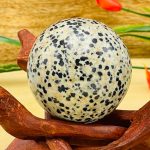 Dalmatian Jasper Sphere | Dalmatian Jasper Crystal | Dalmatian Jasper Gemstone | Reiki | Stress Reliever | Healing Chakra| 2 inch (50 mm)