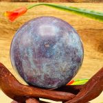 Ruby Kyanite Sphere | Ruby in Kyanite Stone | Ruby Kyanite Gemstone Reiki Sphere | Stress Reliever | Healing Chakra  | 2"- 2.5" (50 - 60 mm)