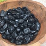 Black Tourmaline Tumbled Stone | Tourmaline Tumbled Crystals | Reiki | Crystal Grid | Crystal for Protection