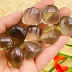 Smoky Quartz Tumbled Stone | Smoky Quartz Polished Chakra Gemstones | Tumbled Crystals | Healing Crystals | Meditation | Reiki Crystals