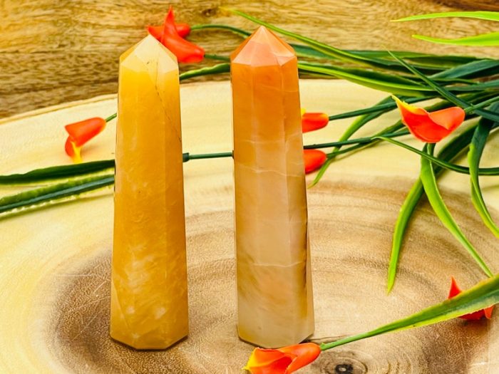 Yellow Aventurine Obelisk | Yellow Aventurine Tower | Aventurine Crystal Point | Reiki Healing Crystal | Stress Reliever | Crystal Tower