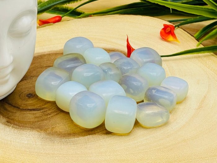 Top Quality Opalite Tumbled Stones | Opalite Crystals | Peace and Love | Chakra Stones | Healing Crystals | Metaphysical | Reiki | Handmade