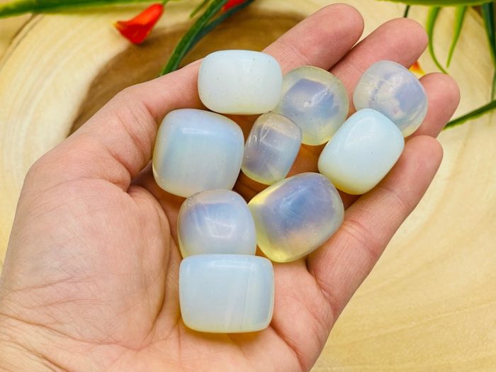 Top Quality Opalite Tumbled Stones | Opalite Crystals | Peace and Love | Chakra Stones | Healing Crystals | Metaphysical | Reiki | Handmade