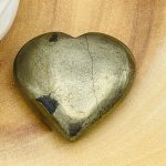 Pyrite Crystal Heart | Fools Gold | Pyrite Heart | Healing Crystal | Powerful Protection Stone | Mental Stability | Strength & Stamina