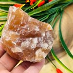 Caramel Calcite Rough Stone, Caramel Calcite Raw Crystal Specimen, Healing Chakra Chunks, Healing Meditation, Rocks Crystals, Reiki Crystal