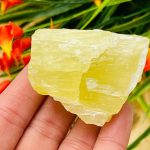 Pineapple Calcite Rough Stone, Pineapple Yellow Calcite Raw Crystal Specimen, Healing Chakra Chunks, Healing Rocks Crystals, Reiki Crystal