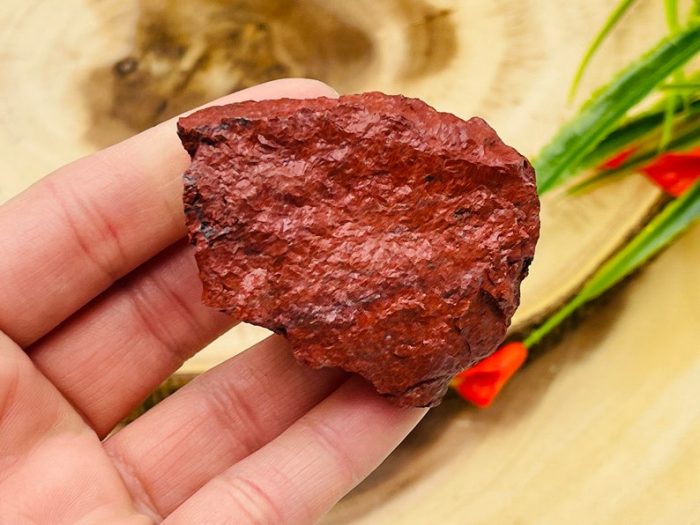 Raw Red Jasper Crystal Chunk | Red Jasper Raw Crystal | Gemstone Specimen | Healing Rock Crystal | Meditation | Reiki