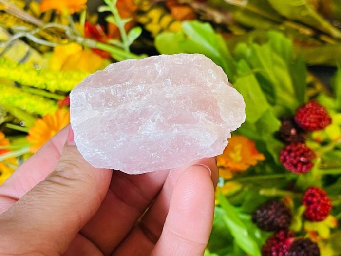 Rose Quartz Rock Chunks | Pink Rose Quartz Rough Crystals | Quartz crystal Chunks | Reiki Raw Stone | Meditation | Stone of Love