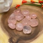 Rose Quartz Tumbled Stones | Rose Quartz Crystals | Tumbled Rose Quartz | Rose Quartz | Stone of Love | Heart Chakra Crystal