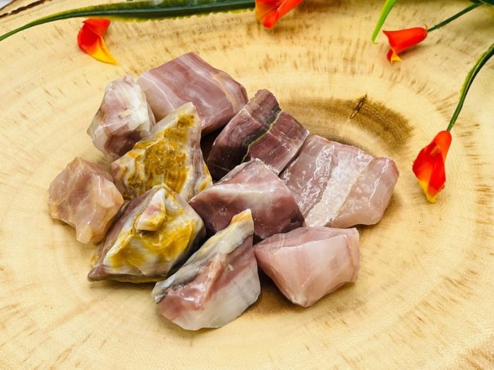 Pink Onyx Crystal Chunk | Pink Onyx Raw Crystal | Gemstone | Onyx Specimen | Healing Rock Crystal | Meditation | Reiki