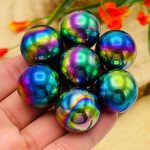 Magnet Rainbow Hematite Sphere | Highly Magnetic Rainbow Hematite Balls | Zinger Magnets | 25 mm (1 inch)