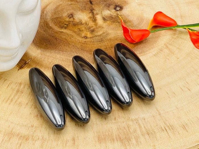 Magnet Hematite Elliptical Zingers | Hematite Olives Zinger | Highly Magnetic Hematite | Zinger Magnets