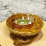 Banded Green Onyx Bowl | Crystal Bowl