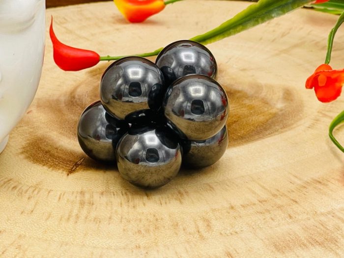 Magnet Hematite Sphere | Highly Magnetic Hematite Balls | Zinger Magnets | 25 mm (1 inch)